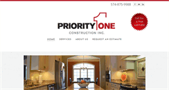 Desktop Screenshot of priorityoneinc.com
